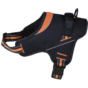 Doggy Tales Patented Hart Dog Harness, Orange, 45