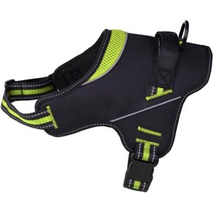 Doggy Tales Patented Hart Dog Harness, Lime, 35