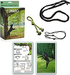 Tumbo Tugger Dog Toy, Green, Large slide 1 of 5