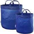 Coolaroo Dog & Cat Storage Bags, 2 count, Aquatic Blue, Medium & Large