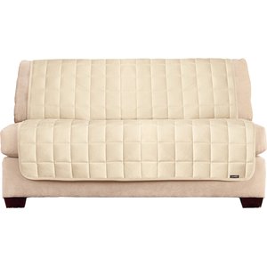 Sure Fit Comfort Armless Loveseat Furniture Cover, Ivory