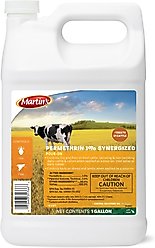Martin's Permethrin 1% Synergized Pour-On, 1-gal bottle