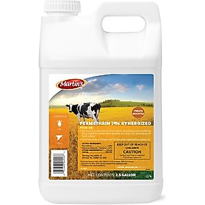 Martin's Permethrin 1% Synergized Pour-On, 2.5-gal 