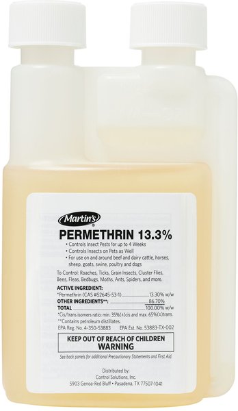 Show full view: Martin's Permethrin 13.3% Multi-Purpose Insecticide Concentrate, 8-fl oz bottle slide 2 of 4