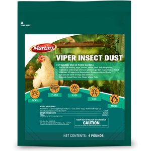 Martin's Viper Home & Garden Farm Animal Insect Dust, 4-lb bag