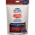 Natural Balance Limited Ingredient Freeze-Dried Beef & Brown Rice Recipe Dry Dog Food, 13-oz bag