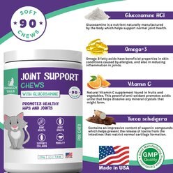 Swaggy Tails Joint Support Cat Supplement, 90 count slide 2 of 8