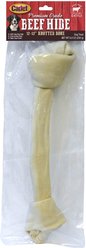 Cadet Beef Hide Knotted Chew Dog Treat, 1 count