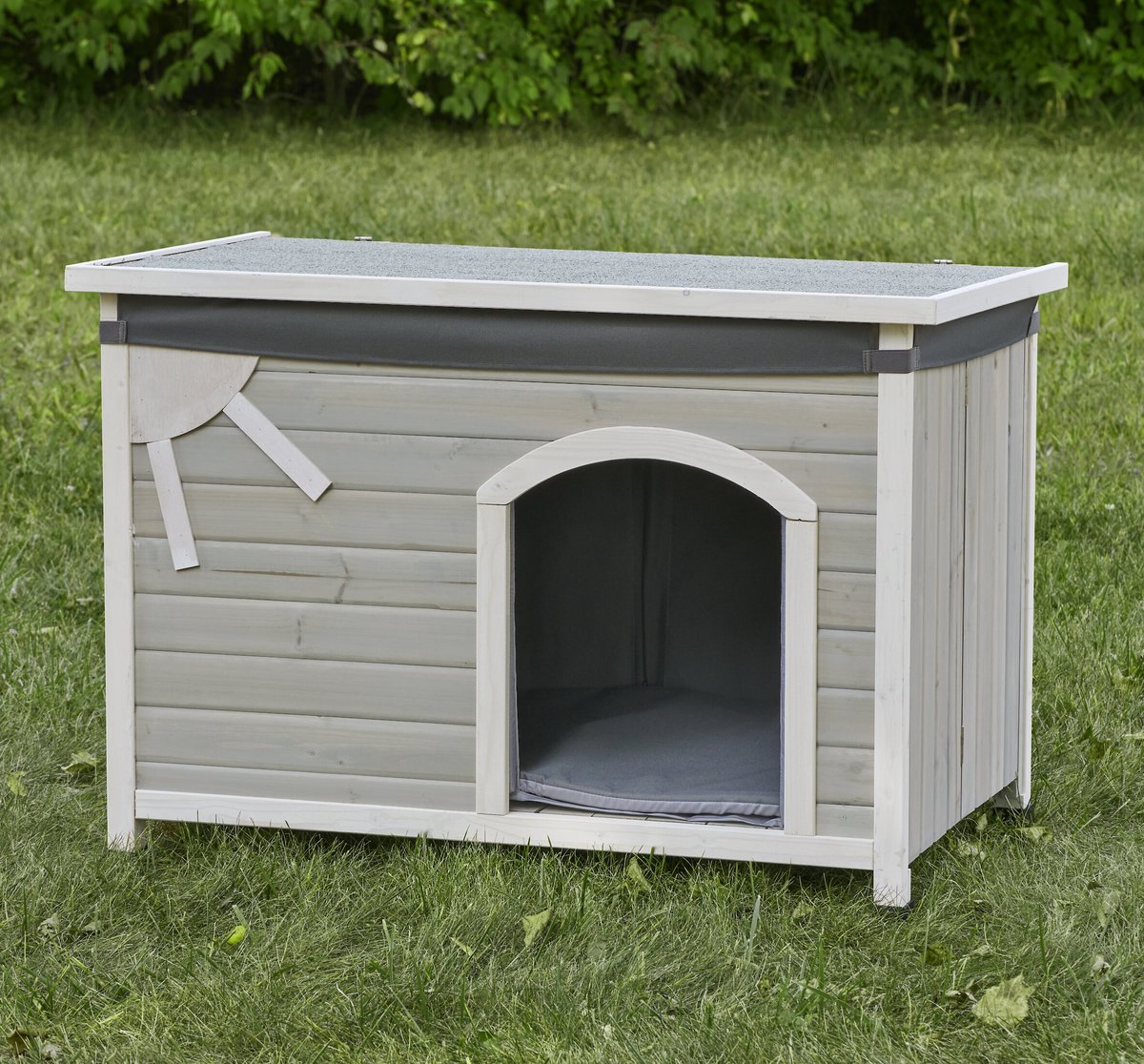 MIDWEST Homes Eilio Dog House Insulation Kit, Light Gray, Medium