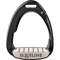 Equiline X-Cel Jumping Horse Stirrups, Matte Black