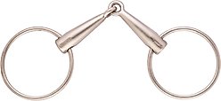 Lorenzini Single Loose Ring Horse Snaffle Bit, 50 - 125 - 14