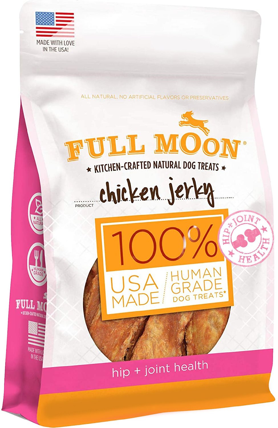 full moon jerky dog treats