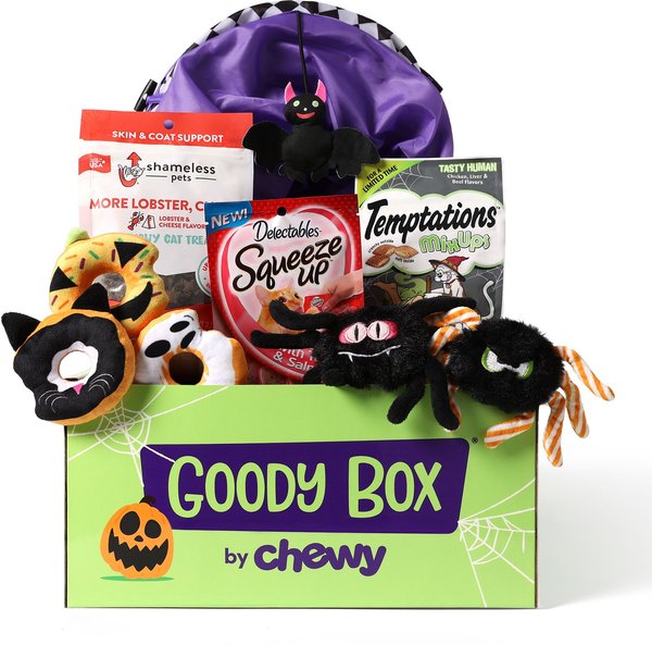Goody Box Halloween Cat Toys & Treats slide 1 of 7