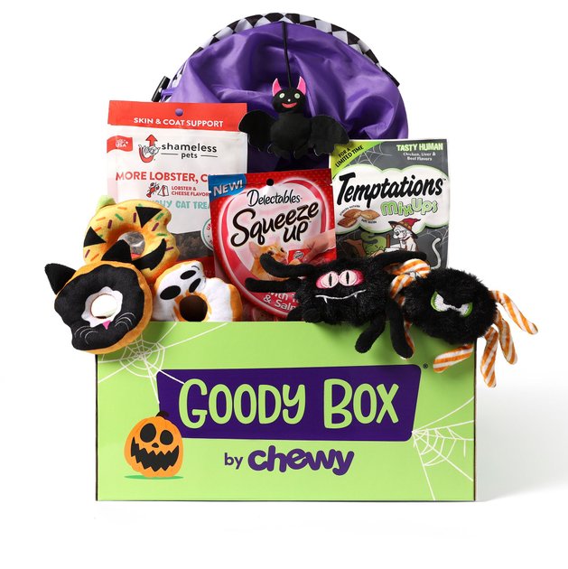 GOODY BOX Halloween Cat Toys & Treats - Chewy.com