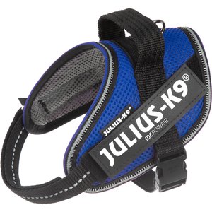 Julius-K9 IDC Powerair Dog Harness, Blue, Mini-Mini: 15.7 to 20.9-in chest