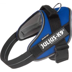 Julius-K9 IDC Powerair Dog Harness, Blue, Size 0: 22.8 to 30-in chest