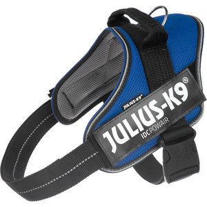 Julius-K9 IDC Powerair Dog Harness, Blue, Size 1: 26 to 33.5-in chest