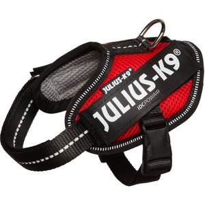 Julius-K9 IDC Powerair Dog Harness, Red, Baby 2: 13 to 17.5-in chest