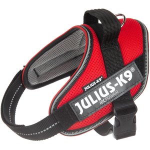 Julius-K9 IDC Powerair Dog Harness, Red, Mini: 19.3 to 26.4-in chest