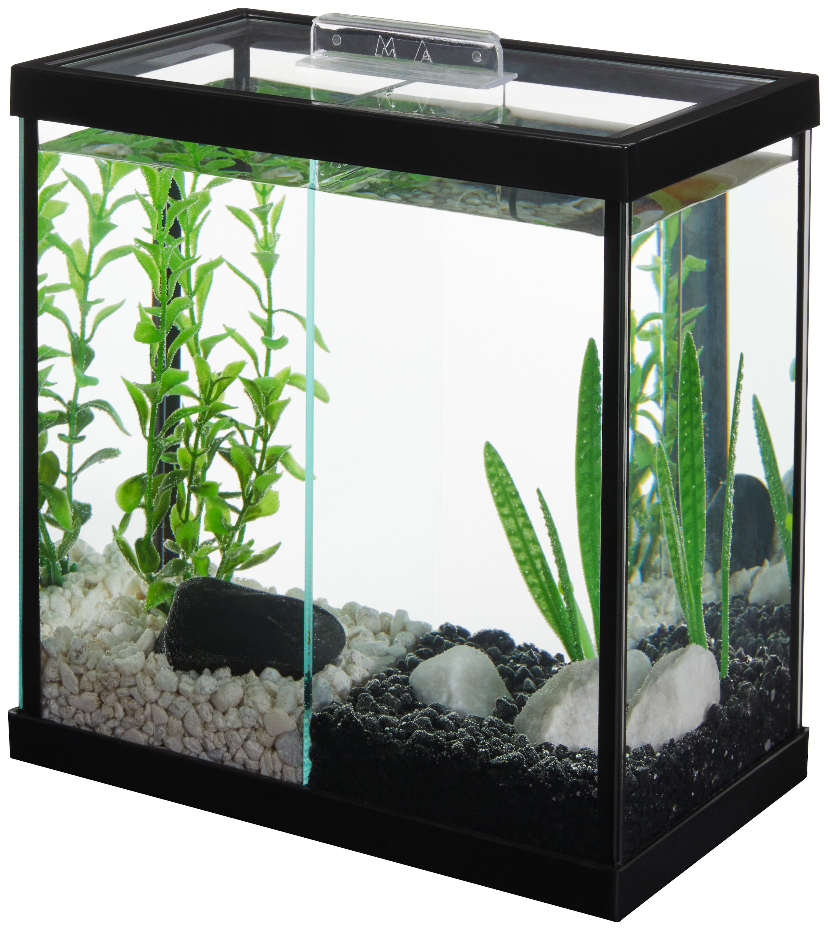 FRISCO 2 Betta Aquarium with Divider/Top Customer Questions - Chewy.com