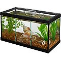 Frisco 3 Betta Aquarium with Divider/Top, 1.7-gal