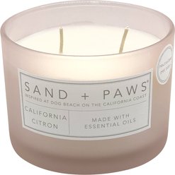 Sand + Paws Heart Paws California Citron Scented Candle, 12-oz jar slide 2 of 3