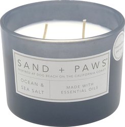 Sand + Paws Sorry I can't Ocean Sea Salt Scented Candle, 12-oz jar slide 2 of 3