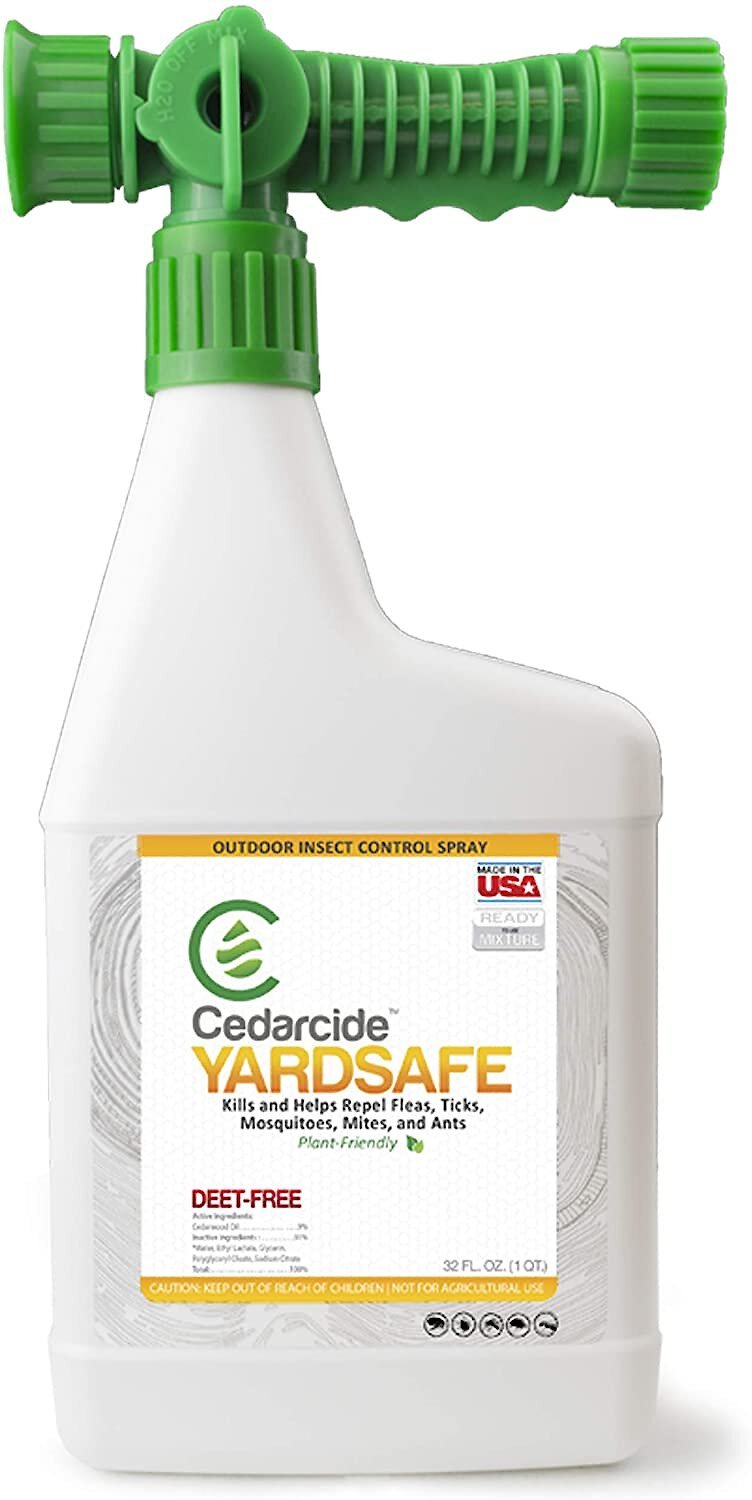 CEDARCIDE YardSafe Flea, Tick, Mosquito, Mite & Ant Lawn Spray, 32oz