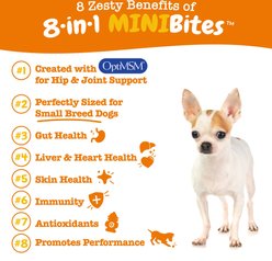 Zesty Paws 8-in-1 Mini Bites Chicken Flavored Soft Chew Multivitamin for Dogs, 90 count slide 2 of 9