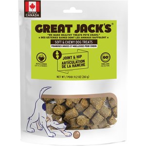 Great Jack's Joint & Hip Grain-Free Dog Treats, 9.2-oz bag