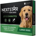 NextStar Flea & Tick Topical Treatment for Large Dogs, 45-88 lbs, 3 Doses (3-mos. supply)