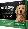 NextStar Flea & Tick Topical Treatment for Large Dogs, 45-88 lbs, 3 Doses (3-mos. supply)