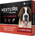 NextStar Flea & Tick Spot Treatment for X-Large Dogs, 89-132 lbs, 3 Doses (3-mos. supply)