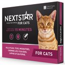 NextStar Fast Acting Cat Flea & Tick Treatment 3 doses