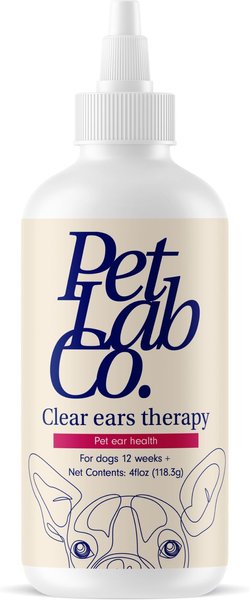 PetLabCo. Clear Ears Therapy Cat & Dog Ear Cleaning Solution, 4-oz bottle slide 1 of 8