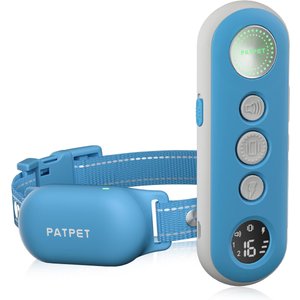 PATPET P680 Lightweight Remote Dog Training Collar, 1 count, Sky Blue