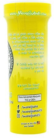 Meowijuana Happy Grass Lemongrass Blend Catnip, 0.92-oz bottle