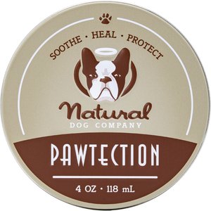 Natural Dog Company PawTection Dog Paw Protector Balm, 4-oz tin