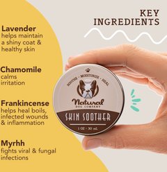 Natural Dog Company Skin Soother Dog Healing Balm, 1-oz tin slide 2 of 9