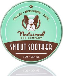Natural Dog Company Snout Soother Dog Healing Balm, 1-oz tin