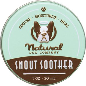 Natural Dog Company Snout Soother Dog Healing Balm, 1-oz tin