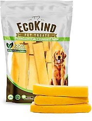 EcoKind Turmeric Infused Gold Yak Chews Dog Treats, 3 count