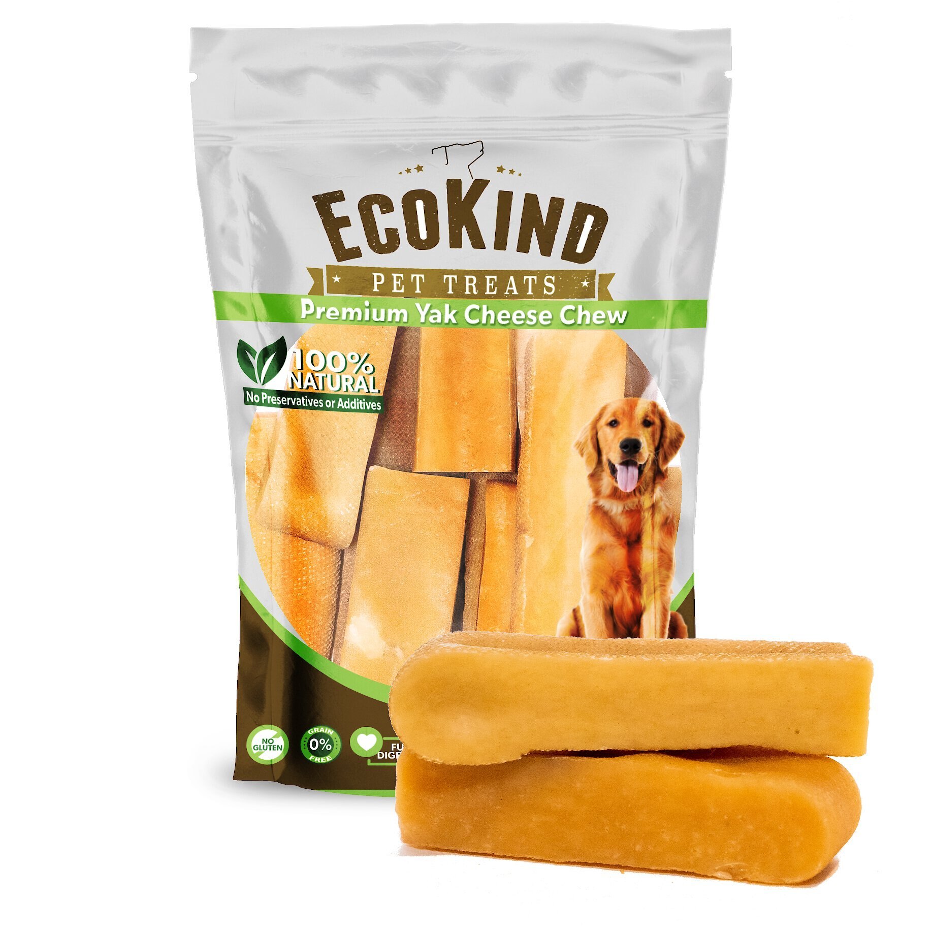 ECOKIND Giant Gold Yak Chews Dog Treats Customer Questions
