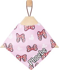 Disney Minnie Mouse Bows Personalized Dog & Cat Bandana, Small