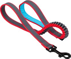 Kurgo Springback Lite Dog Leash, Gray, 30 to 36-in