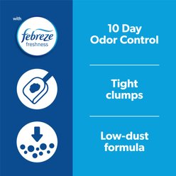 Fresh Step Febreze Freshness Gain Scented Clumping Clay Cat Litter, 42-lb slide 2 of 9