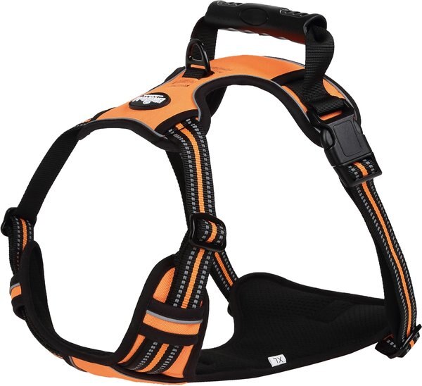 EliteField Padded Reflective No Pull Dog Harness, Orange, Large: 21 to 36-in chest slide 1 of 6