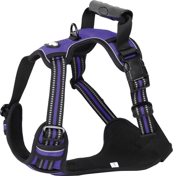 EliteField Padded Reflective No Pull Dog Harness, Purple, X-Large: 24 to 43-in chest slide 1 of 6
