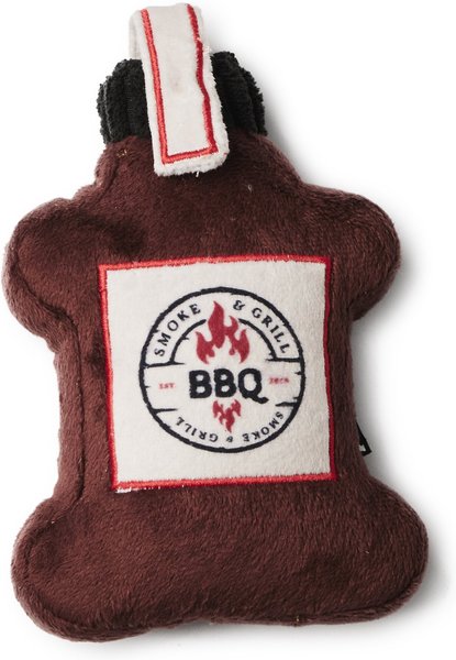 Hotel Doggy BBQ Sauce Dog Toy, Multi Color slide 1 of 1