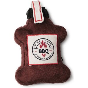 Hotel Doggy BBQ Sauce Dog Toy, Multi Color